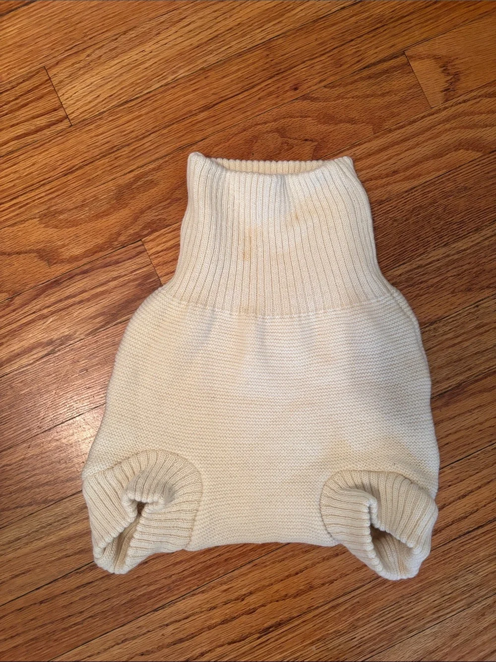 Disana virgin Wool Pull-On Cover Natural 3-4 years - Picture 1 of 4